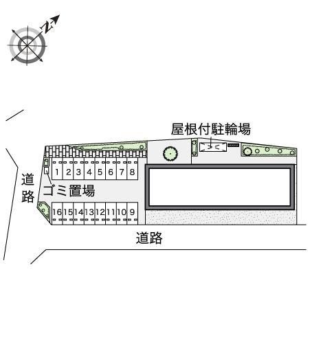 ISLAND(46037)の駐車配置図