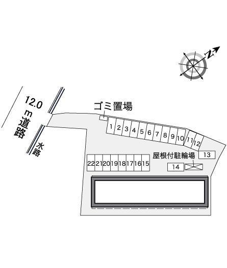 サンクローバー(38528)の駐車配置図
