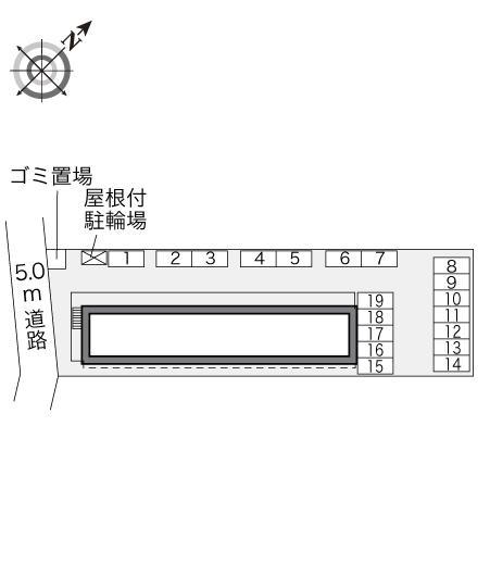 シャン リジェール(29465)の駐車配置図