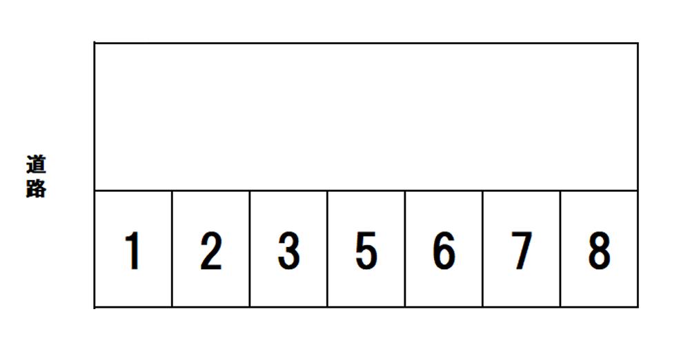 パーキング久安の駐車配置図