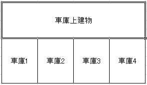 ロフティー琴似の駐車配置図