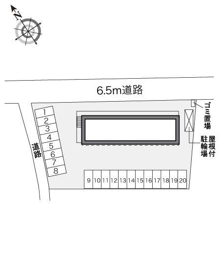 マ メゾン(29518)の駐車配置図