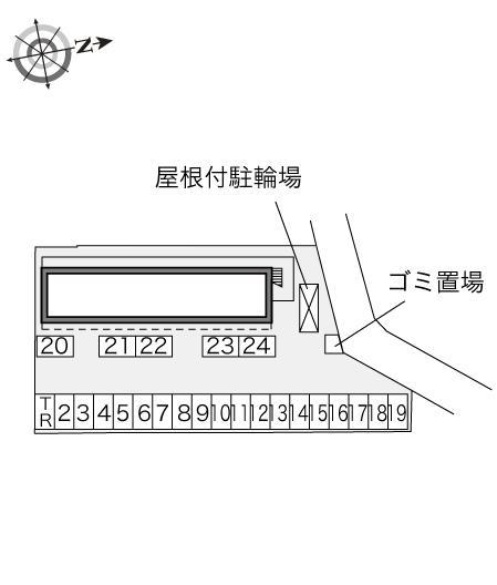 フェニックス(14026)の駐車配置図