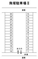 飛塚第2駐車場の駐車場