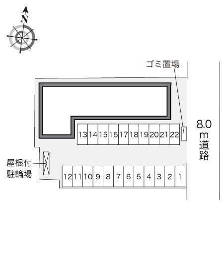フォレストリバー(32405)の駐車配置図