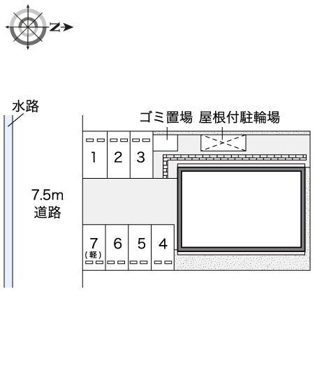 宮ノ前(45324)の駐車配置図