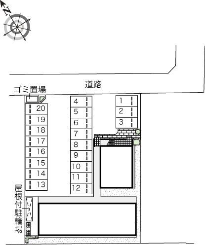 みもざ(41760)の駐車配置図