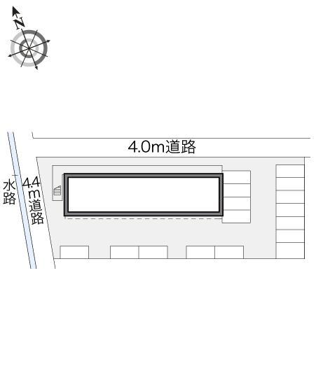 フォレスト(14808)の駐車配置図