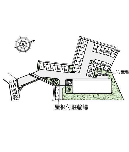 ミルキーウェイ(42752)の駐車配置図
