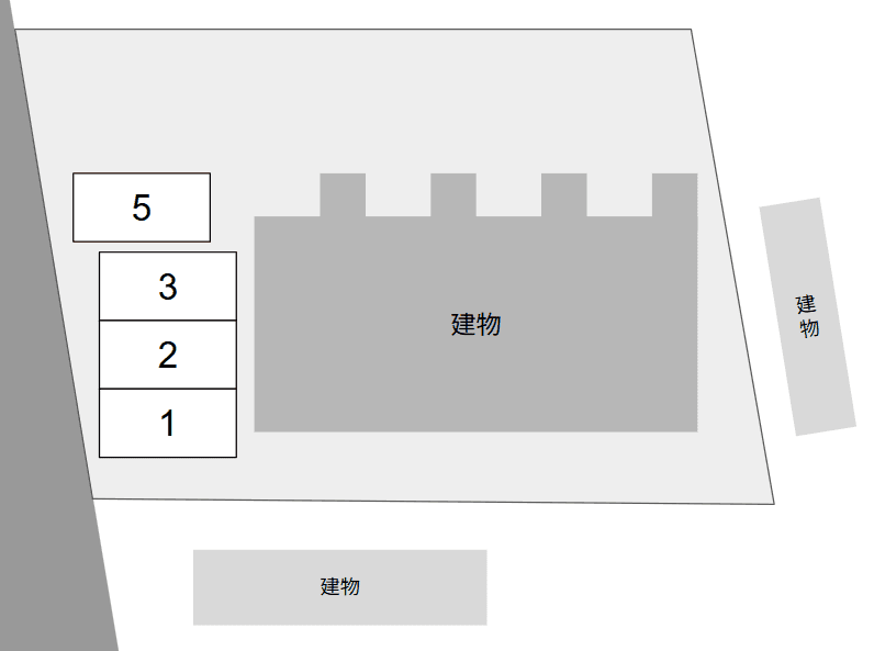 forest Sakuraの駐車配置図