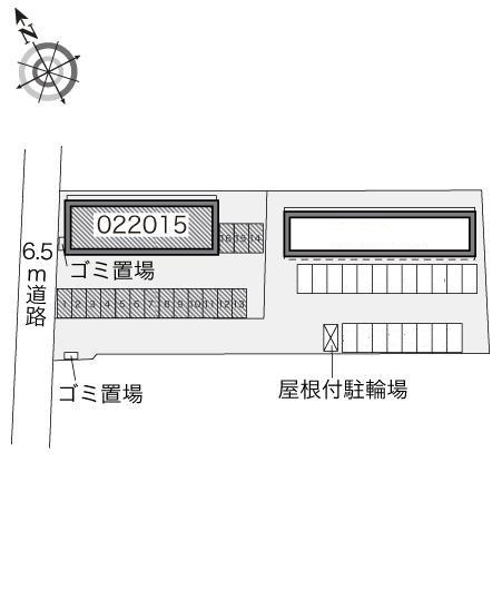 富光(22015)の駐車配置図