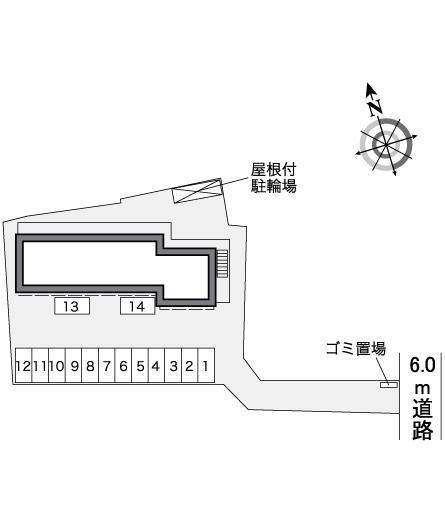 Sun幸(39363)の駐車配置図