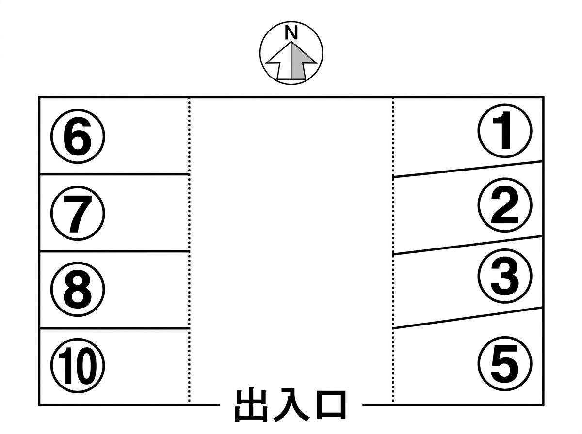 70の駐車配置図