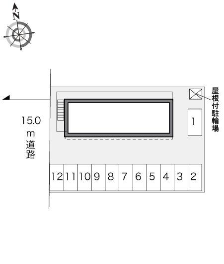 グラン バレー(31529)の駐車配置図
