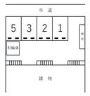 ETOILE朝宮の駐車場