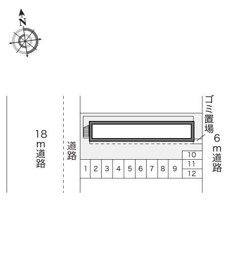 タキオン(15221)の駐車配置図