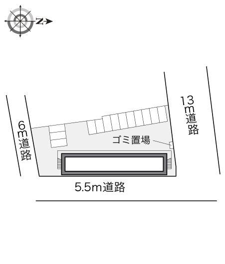 サニーホームズ(11678)の駐車配置図