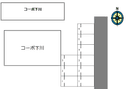 コーポ下川の駐車場