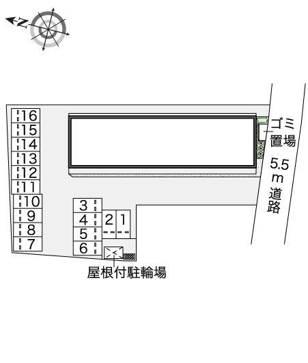 ひまわり(46180)の駐車配置図