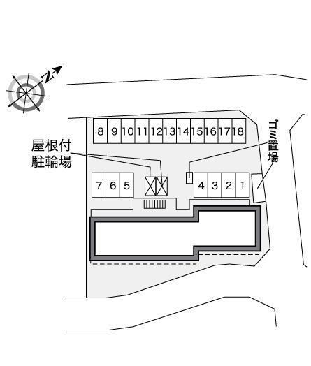 堂ノ元(30063)の駐車配置図