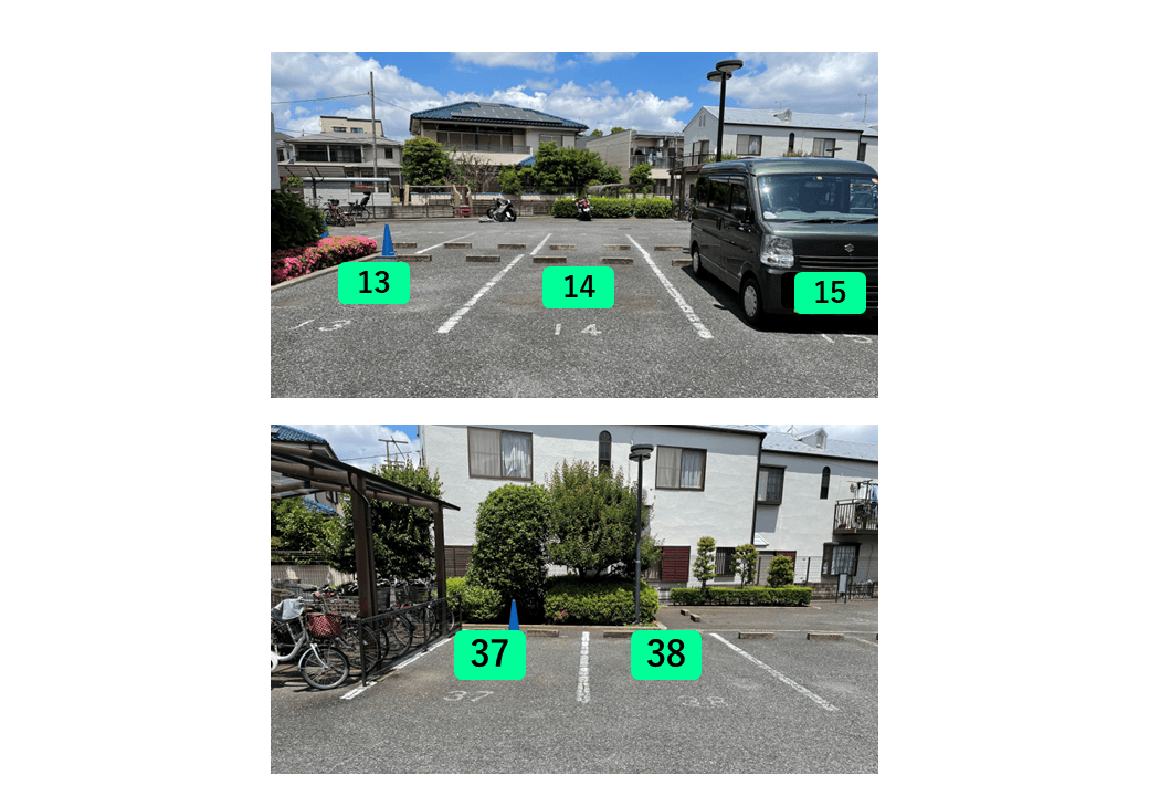 貫井3丁目駐車場の外観・駐車場イメージ2枚目
