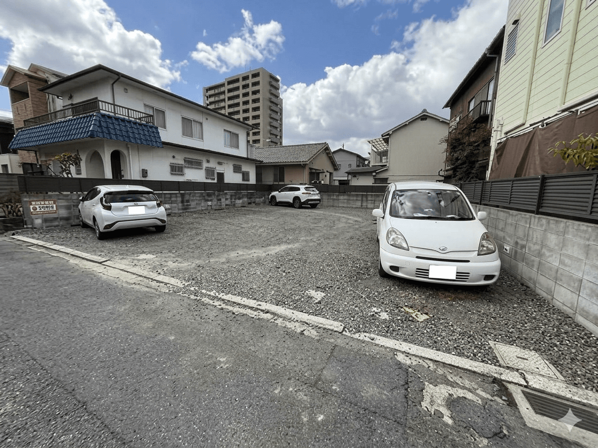伊福町3丁目M月極駐車場の外観・駐車場イメージ1枚目