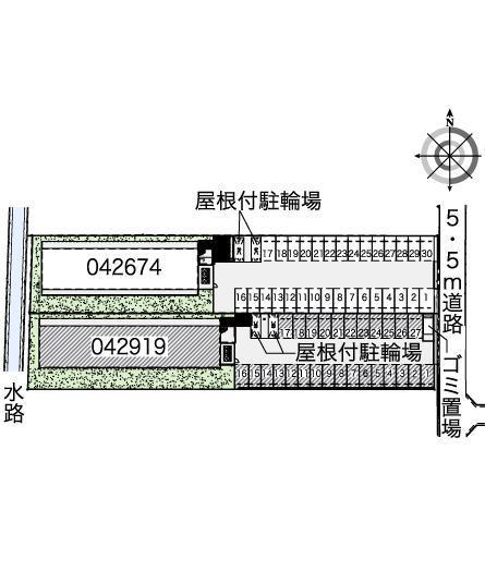 ドウージェーム(42919)の駐車配置図