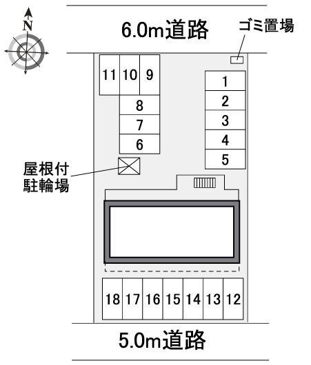 コン ヴィスタ(41681)の駐車配置図