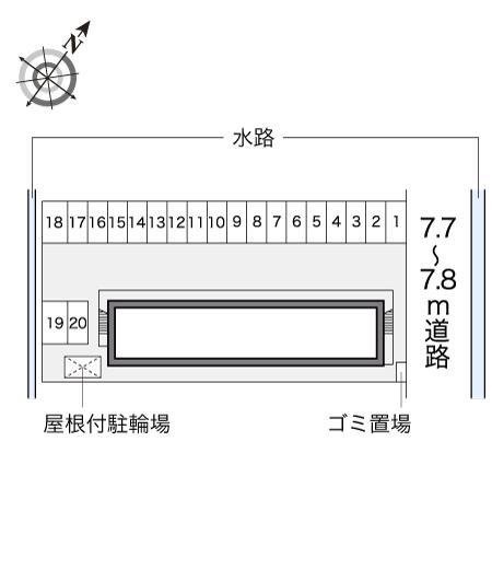 パール ベック(13623)の駐車配置図