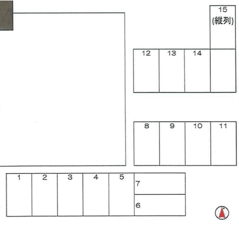 日野パーキングの駐車配置図