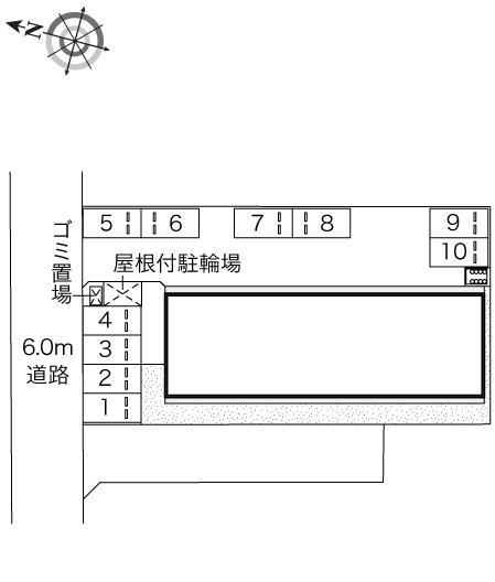 ヴィナグラート(45886)の駐車配置図
