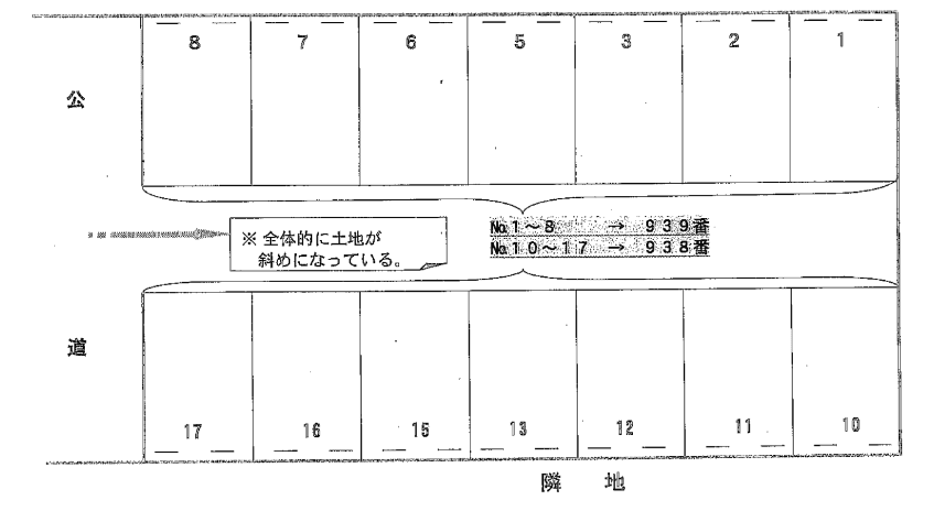 487の駐車配置図