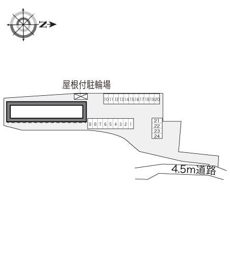 豊(23939)の駐車配置図