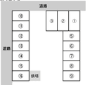 青葉駐車場の駐車場
