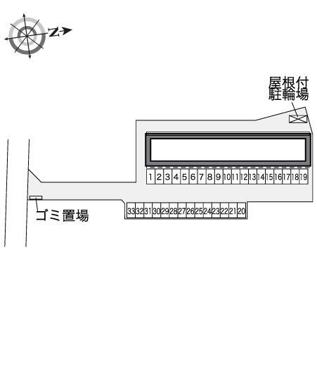 パストラル セゾン(41306)の駐車配置図