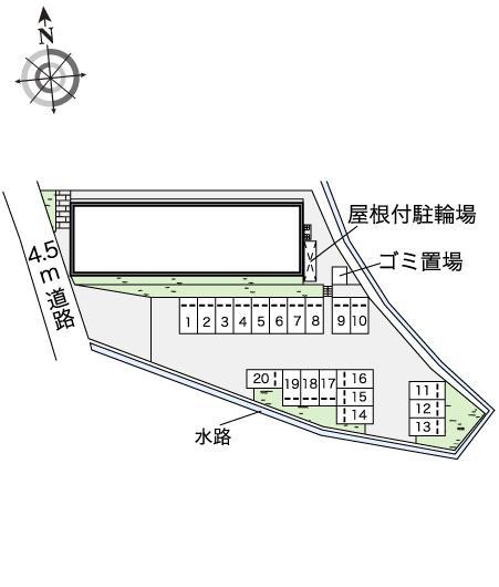学(46050)の駐車配置図