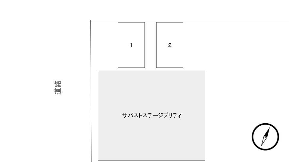 岩切字洞ノ口204-2の駐車配置図