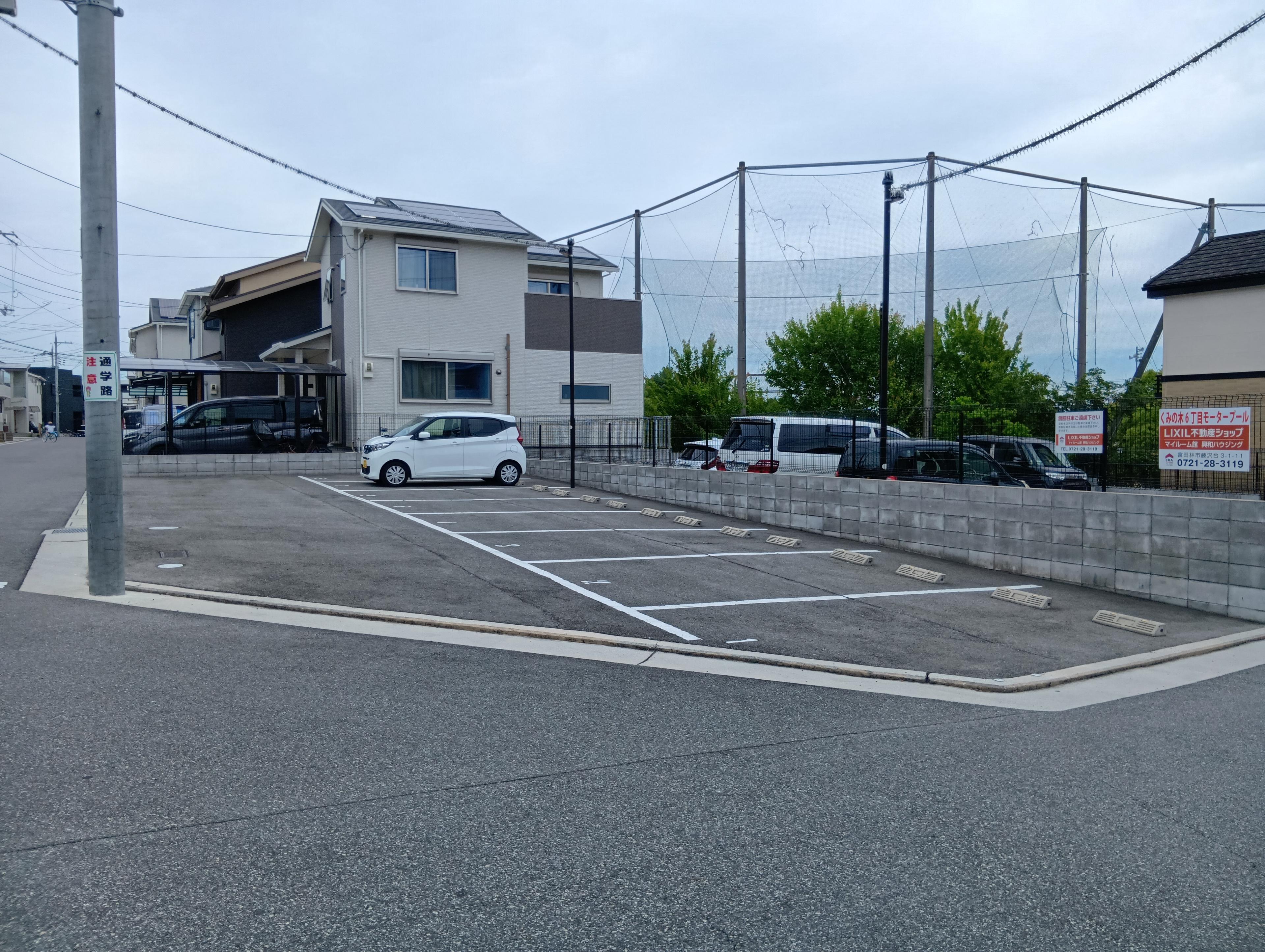 くみの木6丁目モータープールの外観・駐車場イメージ1枚目