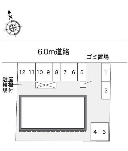 スミレ(39297)の駐車配置図