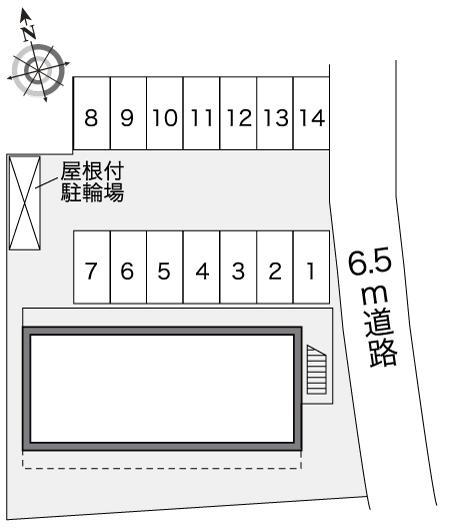 森(23846)の駐車配置図