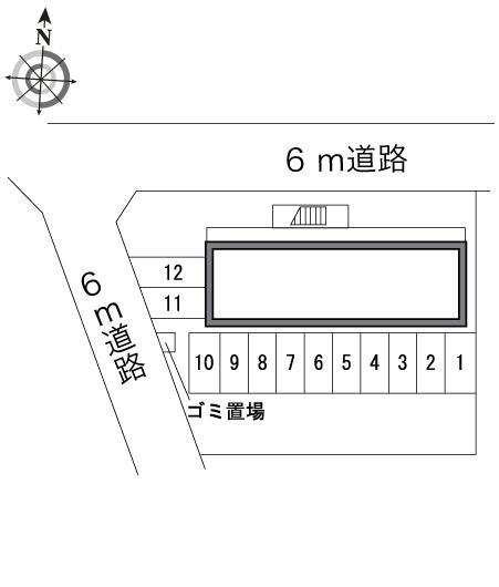 オオサワ(13570)の駐車配置図