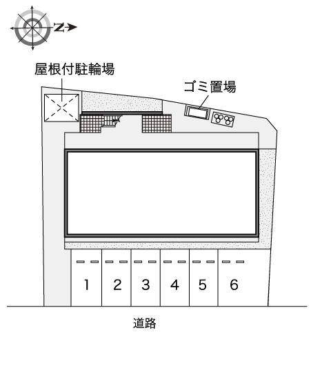 ジョーウンⅢ番館(43675)の駐車配置図