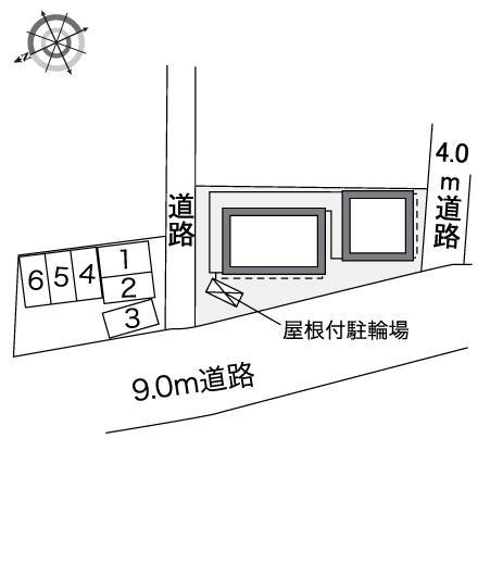 HAYASHI(40285) 敷地外駐車場の駐車配置図