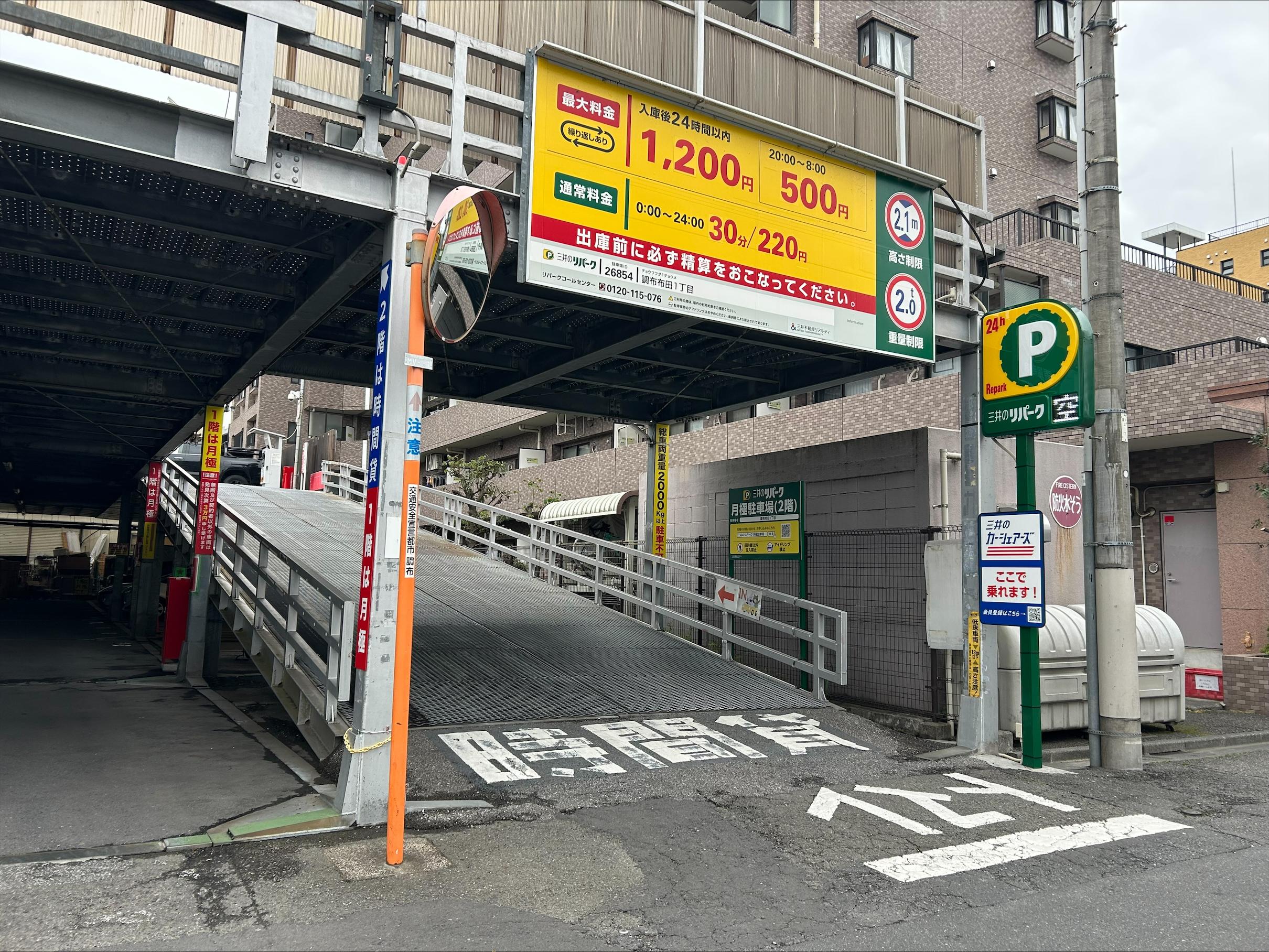 調布布田1丁目の外観・駐車場イメージ1枚目