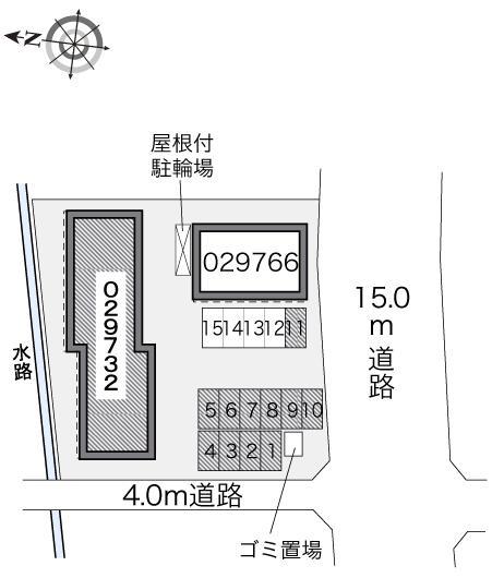ラ ルーナA(29732)の駐車配置図