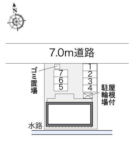 SEIWAⅡ(27849)の駐車配置図