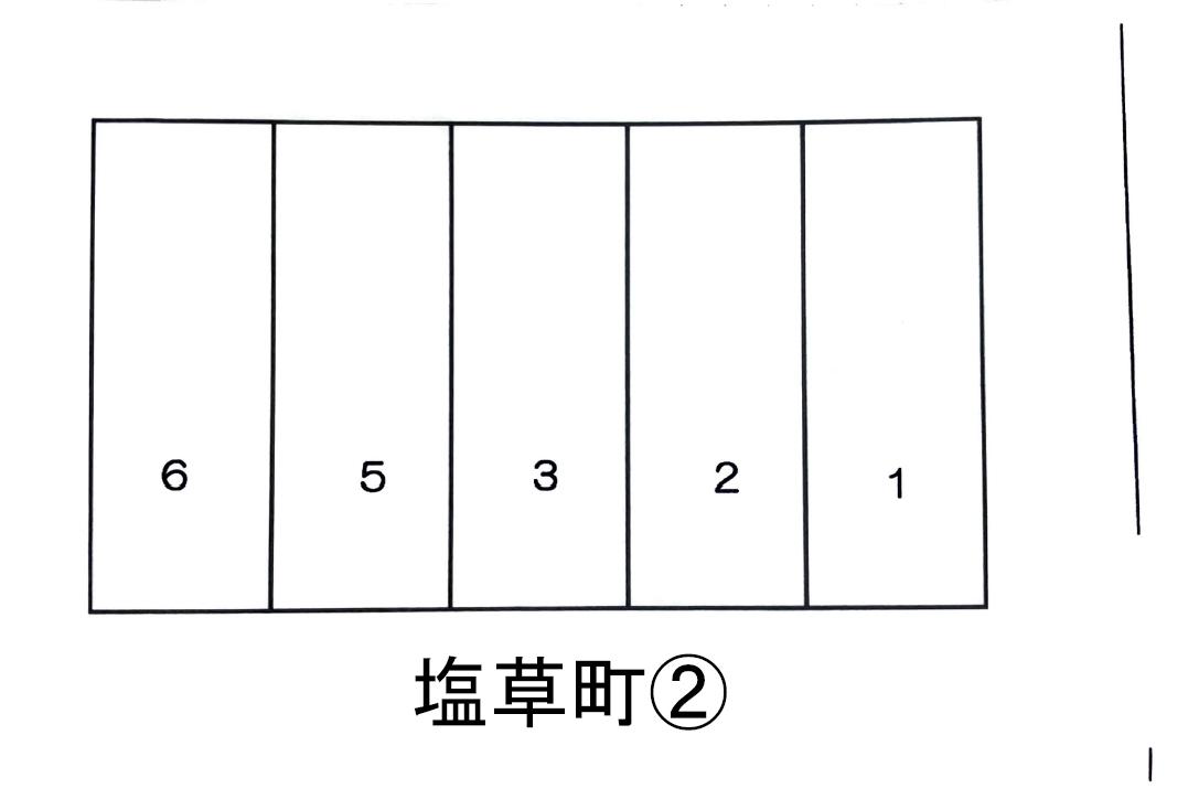 塩草町②の駐車配置図