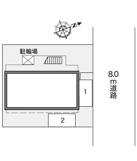 アルファ(25544)の駐車配置図