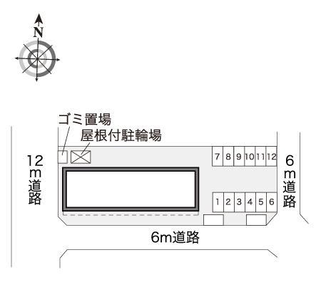 ファミリーオ(14028)の駐車配置図