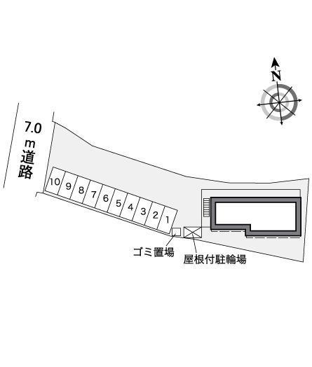 信濃(39370)の駐車配置図